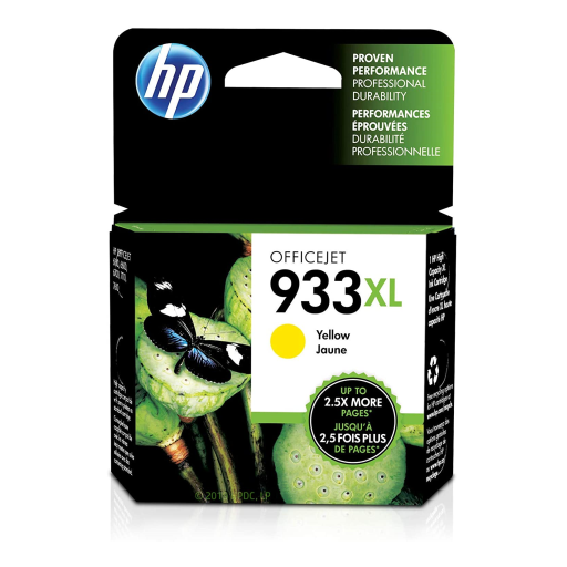 HP 933XL Yellow Officejet Ink Cartridge