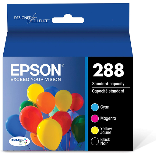 T288120BCS Epson 288 BCombo Black and Color Original Ink Cartridge