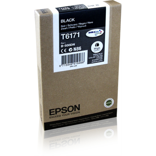 T617100 Epson High Capacity Black Original Ink Cartridge