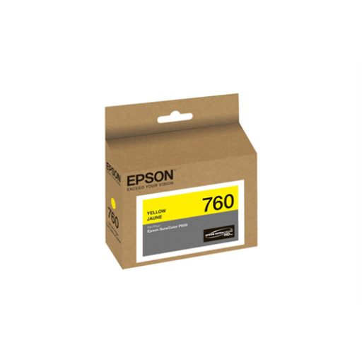 T760420 Epson 760 Yellow Original Ink Cartridge