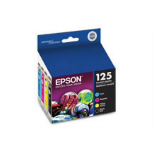 T125120-BCS Epson 125 Black and Color Original Ink Cartridge