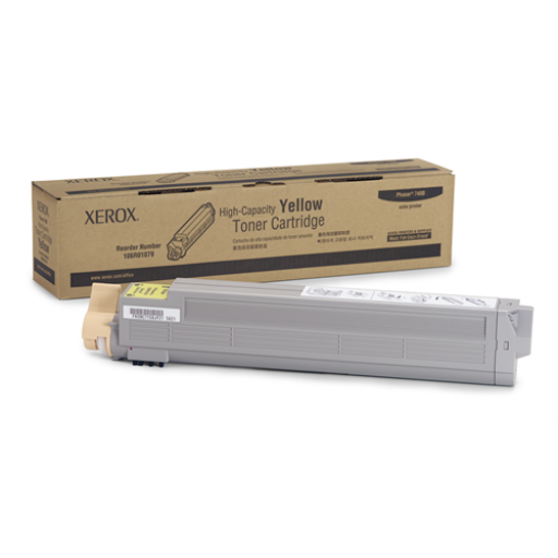 106R01079 Yellow High Capacity Toner Cartridge, Phaser 7400