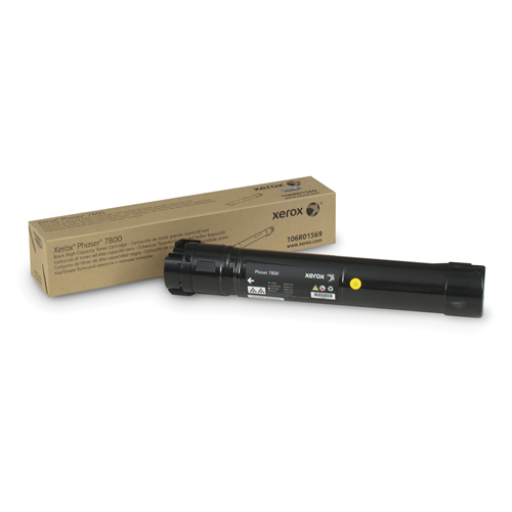 106R01569 Black Hi Capacity Toner Cartridge, Phaser 7800