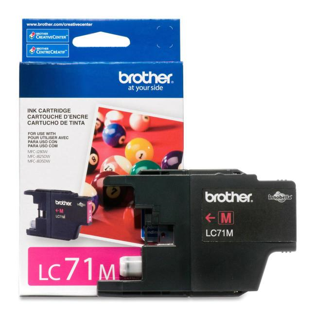 Brother LC71MS Innobella Magenta Ink Cartridge, Standard Yield