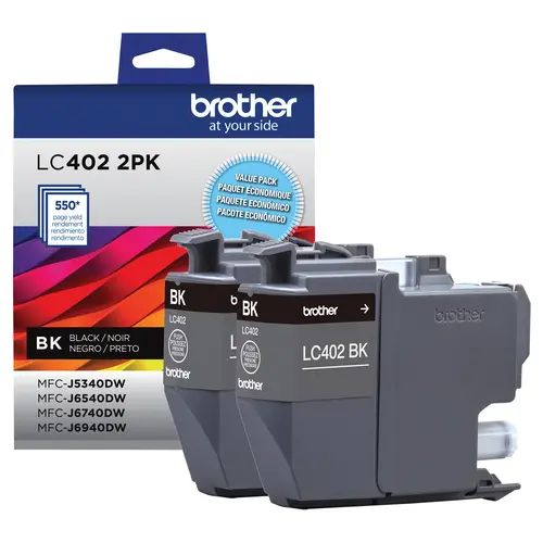 Brother Genuine LC4022PKS 2-Pack of Standard Yield