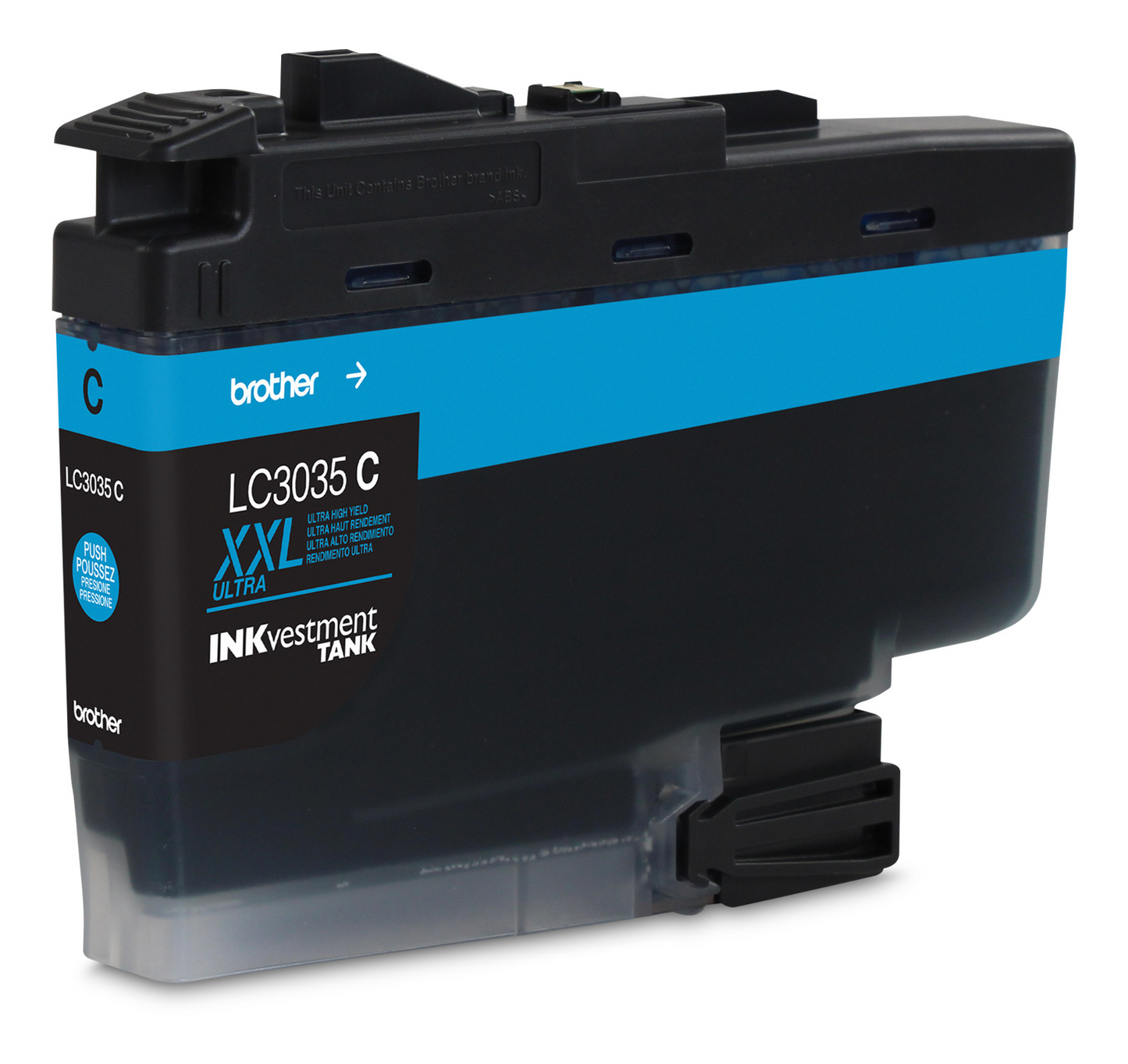 Brother LC3035CS INKvestment Tank Cyan Ink Cartridge, Ultra High Yield