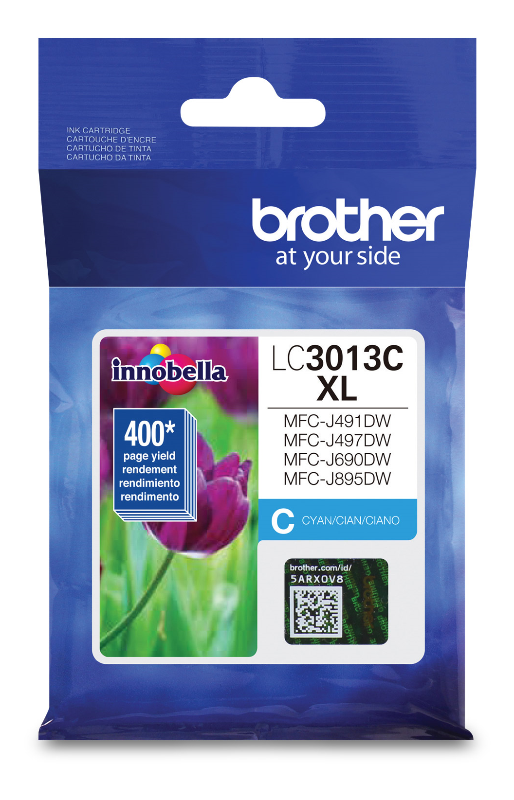 Brother LC3013CS Cyan Ink Cartridge, Super High Yield