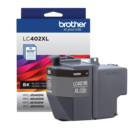 Brother Genuine LC402XLBKS High Yield Black Ink C