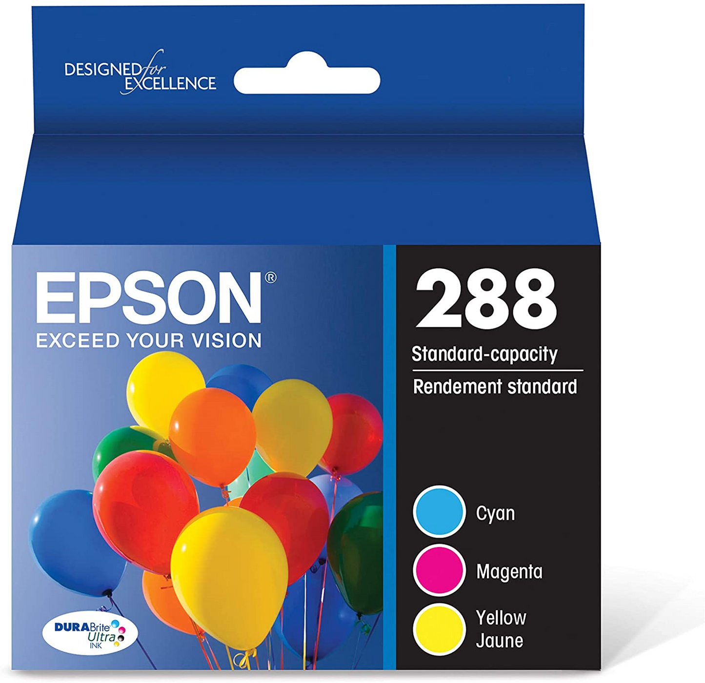 T288520-S Epson 288 Color Combo Original Ink Cartridge