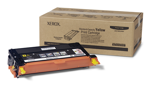 Xerox 113R00721 Yellow Standard Capacity Print Cartridge Phaser 6180 Series