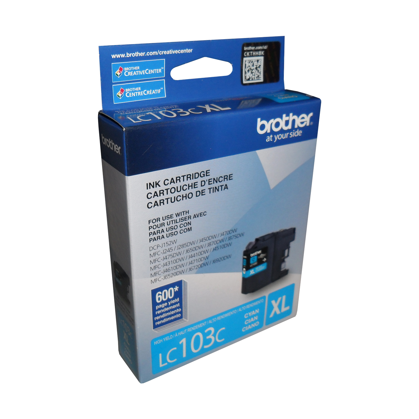 Brother LC103CS Innobella  Cyan Ink Cartridge, High Yield (XL Series)