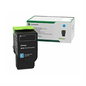 Lexmark C/MC2325, 2425, 2535, MC2640 Cyan Return Program 1K Toner Cartridge Part no.: C2310C0