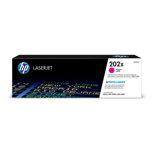 HP 202X Magenta LaserJet Toner Cartridge