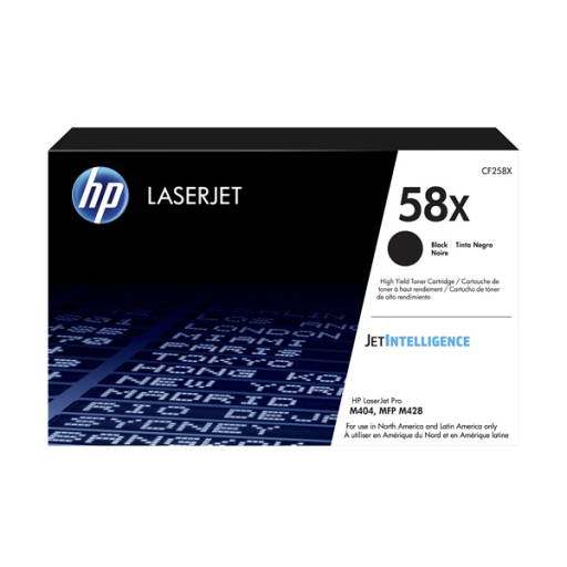 HP 58X Black LaserJet Toner Cartridge