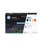 HP 201A Black/Cyan/Magenta/Yellow Quad LaserJet Toner Cartridge