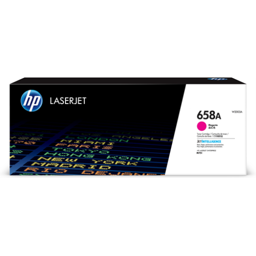 HP 658A Magenta LaserJet Toner Cartridge