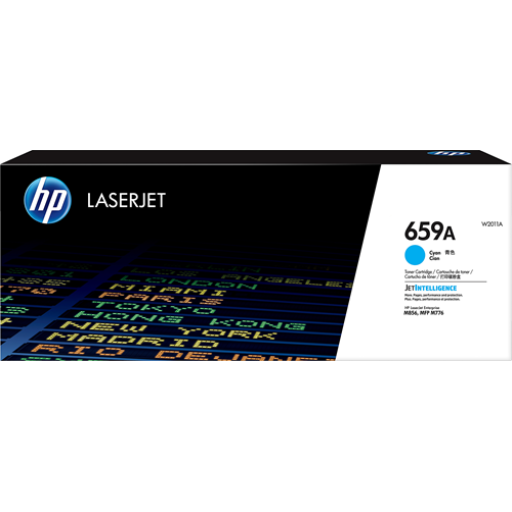 HP 659A Cyan LaserJet Toner Cartridge