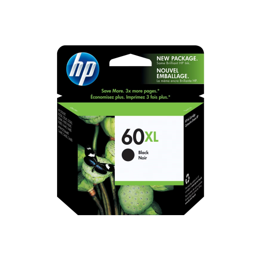 HP 60XL Black Ink Cartridge - CC654AN REPLACEMENT