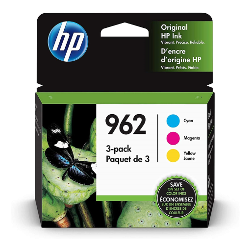 HP 962 CMY Original Ink Combo 3-Pack