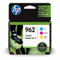 HP 962 CMY Original Ink Combo 3-Pack