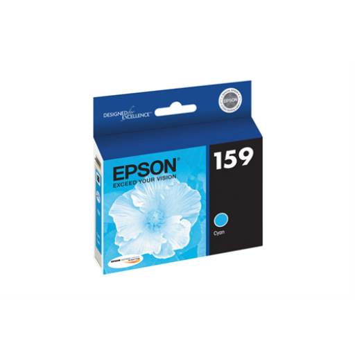 T159220 Epson 159  UltraChrome HI-Gloss 2 Gloss Cyan Original Ink Cartridge