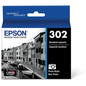 T302120S Epson 302 Photo Black Original Ink Cartridge