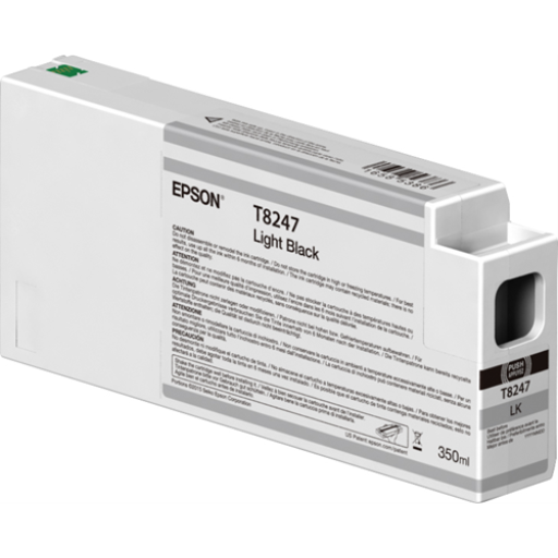T824700 Epson 824 UltraChrome HD Light Black Original Ink Cartridge