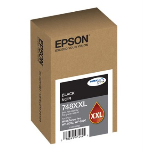 T748XXL120 Epson T748XXL Extra Large Capacity Black Original Ink Cartridge