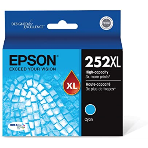 T252XL220-S Epson T252 Cyan Original Ink Cartridge