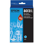 T802XL220-S Epson 802XL HC Cyan Original Ink Cartridge