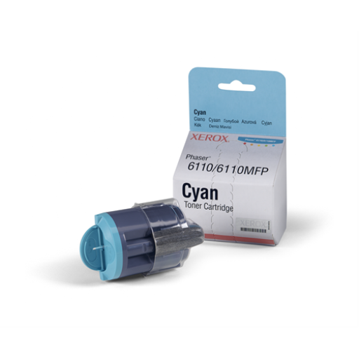 106R01271 Cyan Toner Cartridge, Phaser 6110/6110MFP