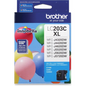 Brother LC203CS Innobella  Cyan Ink Cartridge, High Yield (XL Series)