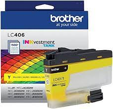 Brother Genuine LC406XLYS High-Yield Yellow Ink Cartridge