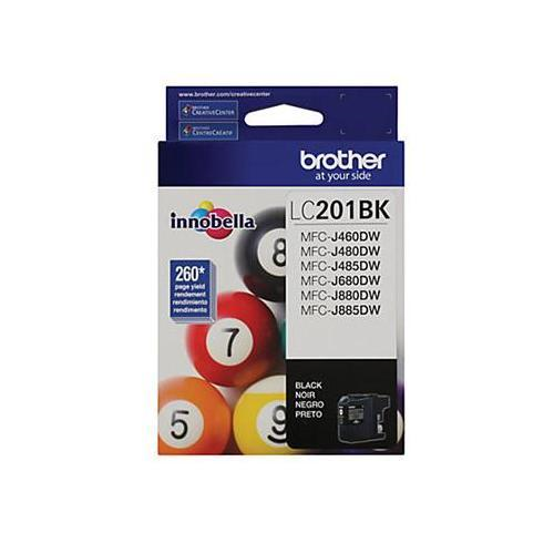 Brother LC201BKS Innobella  Black Ink Cartridge, Standard Yield