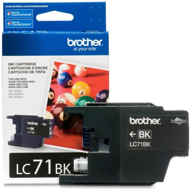 Brother LC71BKS Innobella  Black Ink Cartridge, Standard Yield