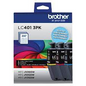 Brother Genuine LC4013PKS Standard-Yield Colour Ink Cartridge 3-Pack