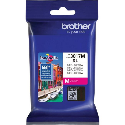 Brother LC3017MS Innobella  Magenta Ink Cartridge, High Yield