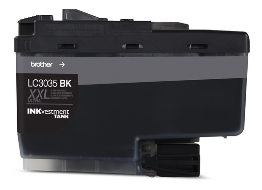 Brother LC3035BKS INKvestment Tank Black Ink Cartridge, Ultra High Yield