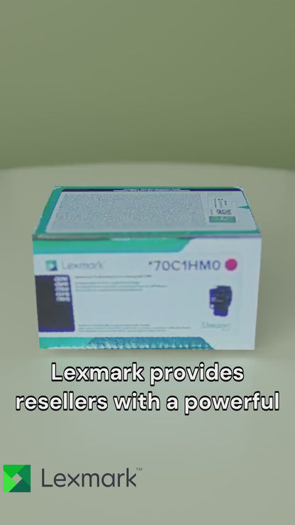 Lexmark CS310, CS/CX410, 510 Magenta Return Programme 3K Toner Cartridge Part no.: 70C1HM0