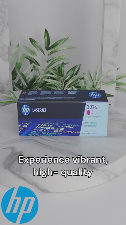 HP 202A Magenta LaserJet Toner Cartridge