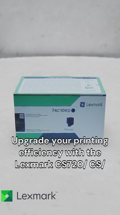 Lexmark CS720,CS/CX725 Black Return Program 3K Toner Cartridge