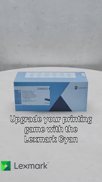 Lexmark CS/CX331 Cyan 4.5K Print Cartridge Part no.: 20N0H20
