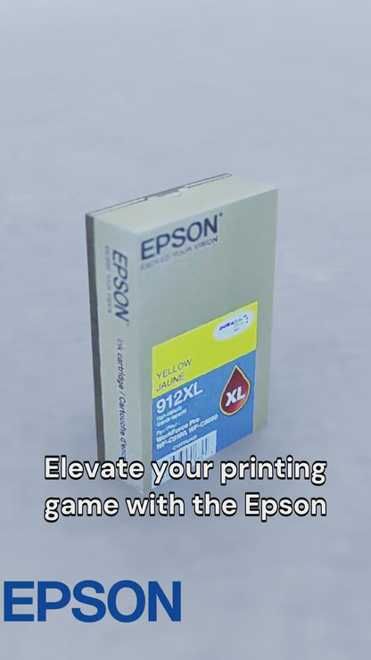 T912XL420 Epson T912 High Capacity Yellow Original Ink Cartridge