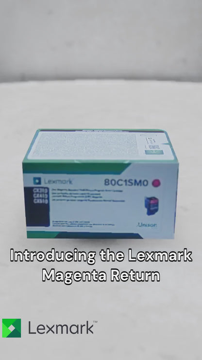 Lexmark CX310,410,510 Magenta Return Program 2K Toner Cartridge