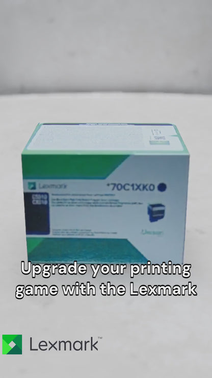 Lexmark CS/CX510 Black Return Programme 8K Toner Cartridge Part no.: 70C1XK0