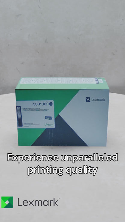 Lexmark 58D1U00 MS823,825,MX822,MS/MX725,826 Return Program 55K Toner Cartridge