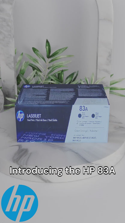 HP 83A Blk Dual Pack LJ Toner Cartridge
