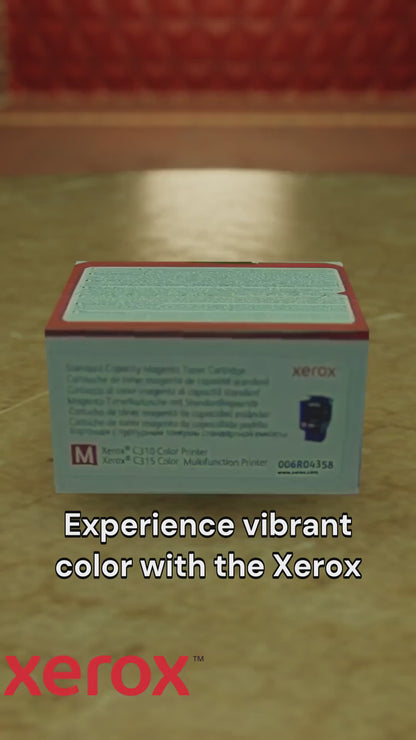 006R04358 Genuine Xerox Magenta Standard Capacity Toner Cartridge, Xerox C310 & C315 Color Printer