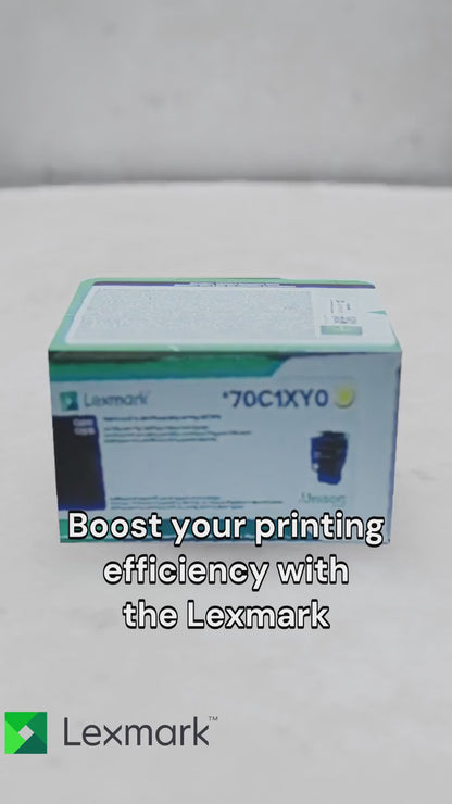 Lexmark CS/CX510 Yellow Return Programme 4K Toner Cartridge Part no.: 70C1XY0