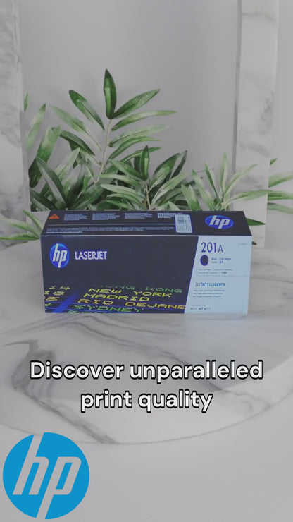 HP 201A Black LaserJet Toner Cartridge